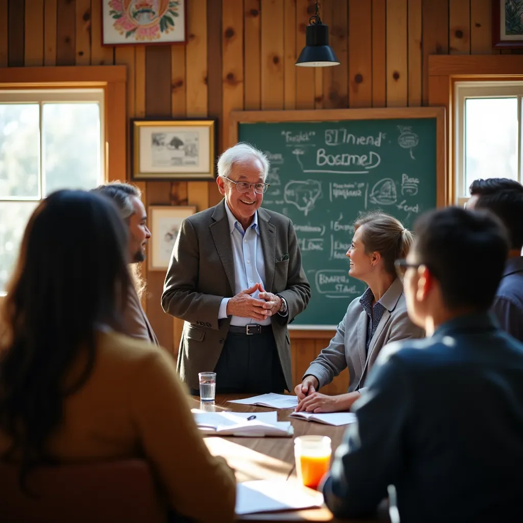 Modern green background